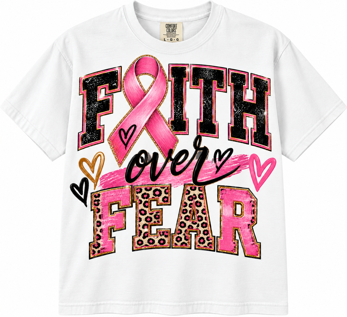 Faith Over Fear Breast Cancer Awareness