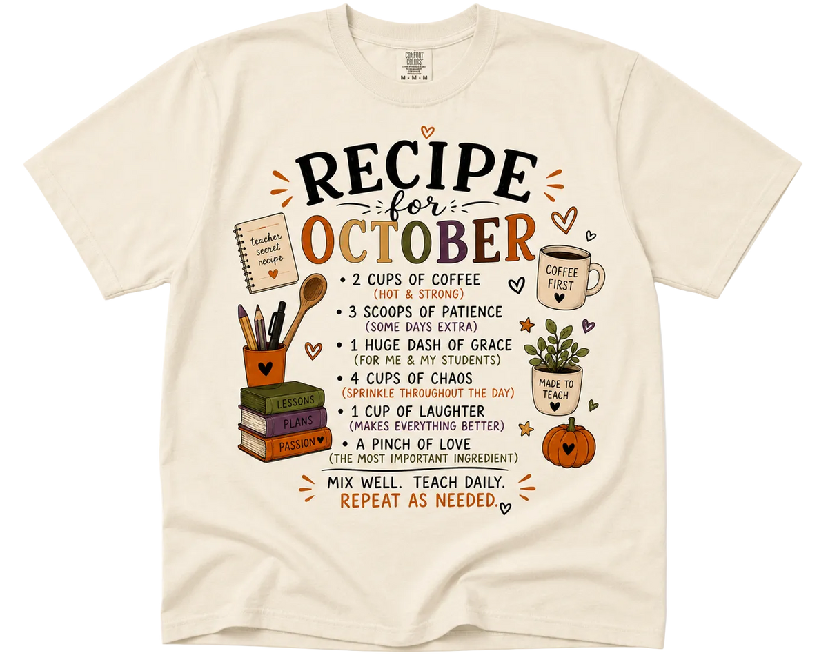 Recipe for Teachers in October