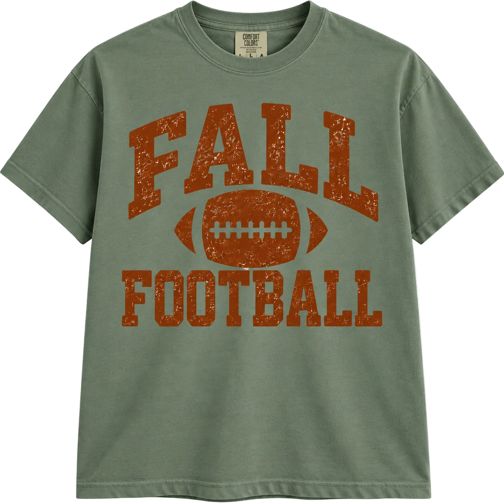 Vintage Fall Football